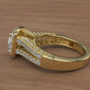 1.35ct Princess Cut Diamond Gold Engagement Ring - 01US94